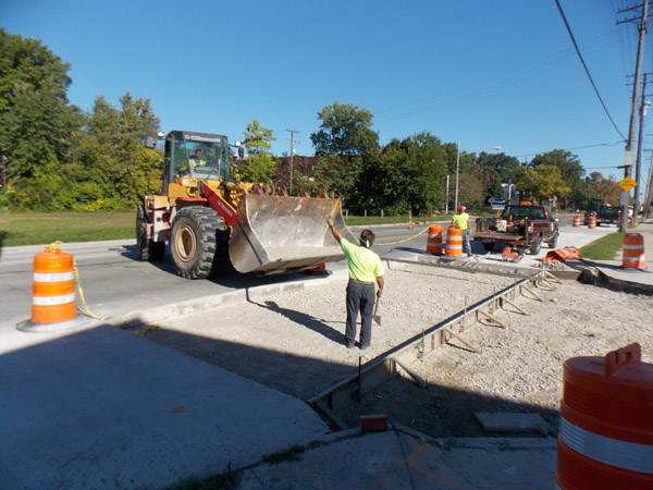 Perk Company, Inc. - Rocky River Dr. site work